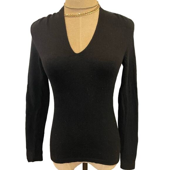 Banana Republic Black Wool Blend Sweater XS - Picture 1 of 10